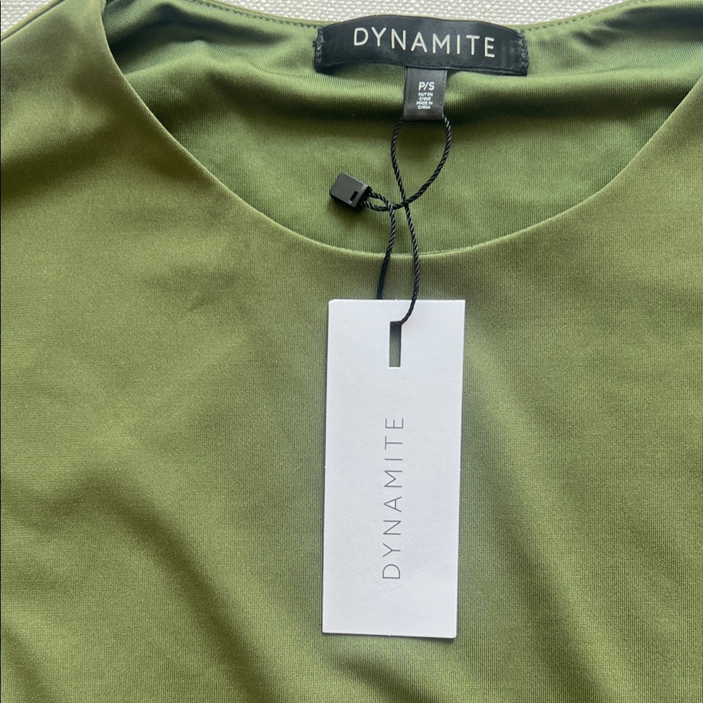 Dynamite Ruched Bodycon Dress (Size S) - Picture 5 of 8